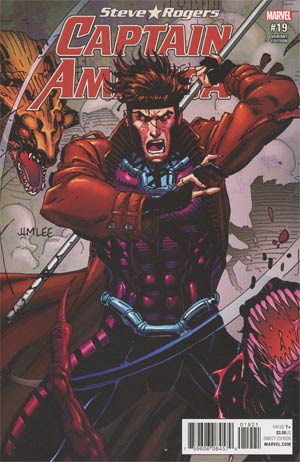 CAPTAIN AMERICA STEVE ROGERS #19 X-MEN CARD VAR SE 7/26/2017
