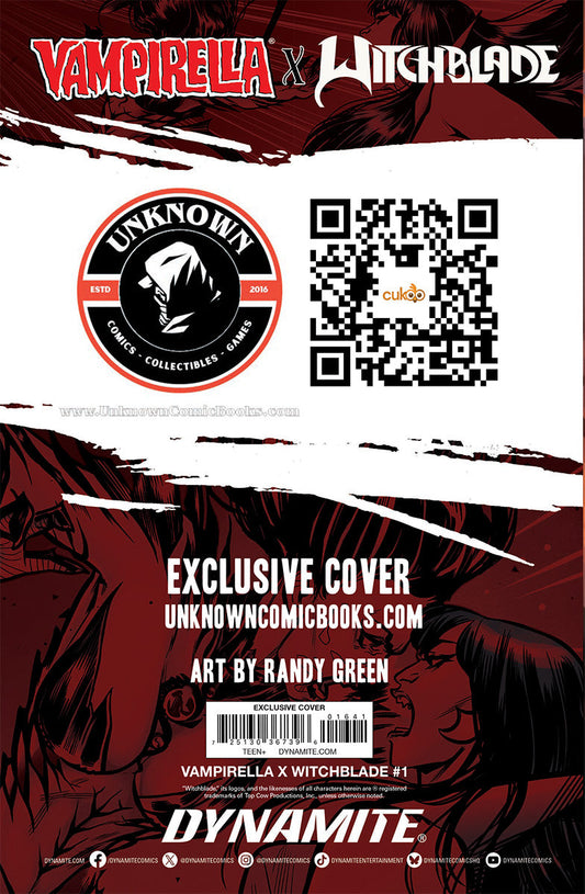 VAMPIRELLA X WITCHBLADE SPECIAL #1 RANDY GREEN EXCLUSIVE VAR (09/30/2026)