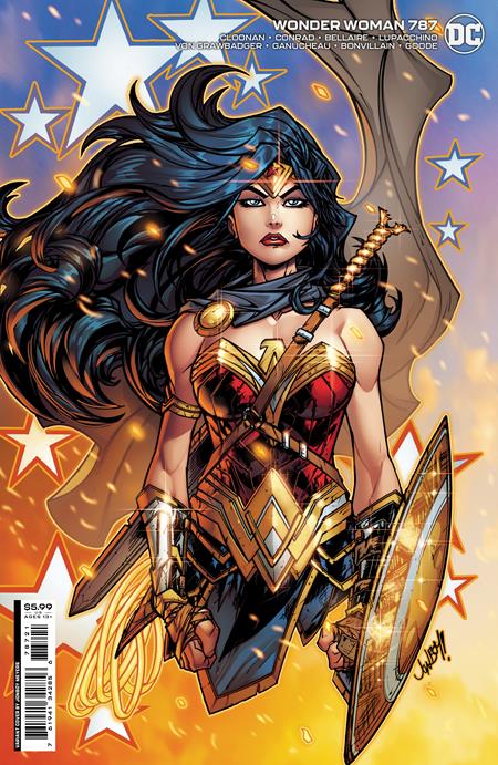 WONDER WOMAN #787 CVR B JONBOY MEYERS CARD STOCK VAR (05/11/2022)