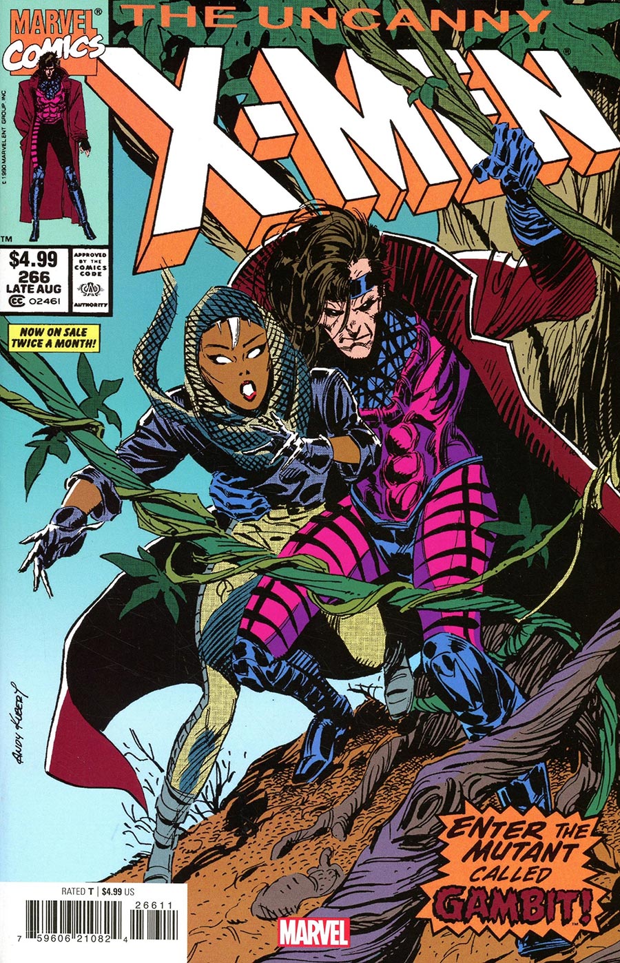 UNCANNY X-MEN #266 FACSIMILE EDITION [NEW PRINTING] CB  (08/07/2024)