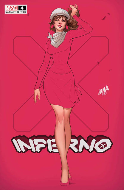 [Signed by David Nakayama] INFERNO #4 (OF 4) UNKNOWN COMICS DAVID NAKAYAMA EXCLUSIVE Var