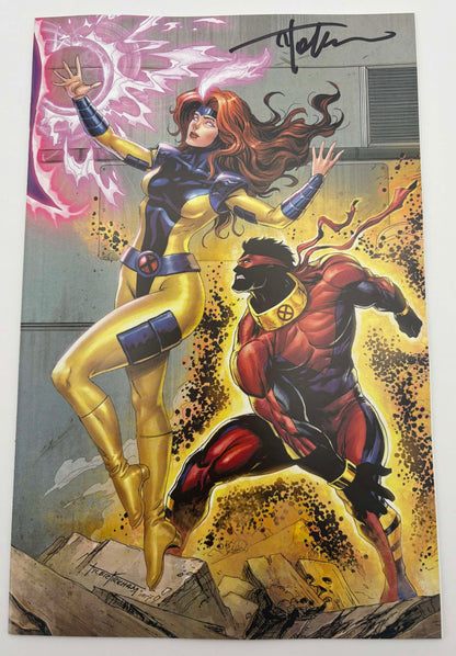 [Signed by Tyler Kirkham] X-Men #9 Unknown Comics Tyler Kirkham Exclusive Virgin Var [IN STOCK]