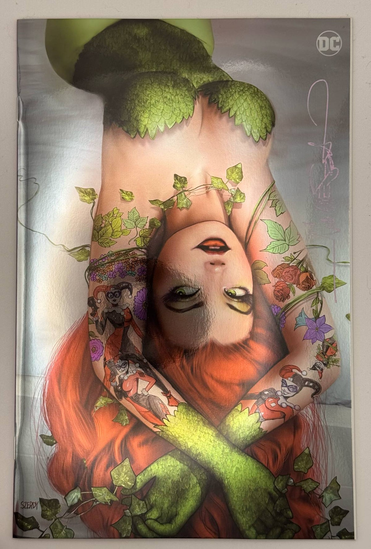 [Signed by Nathan Szerdy] [FOIL] POISON IVY #17 NATHAN SZERDY (616) EXCLUSIVE FOIL VIRGIN VAR [IN STOCK]