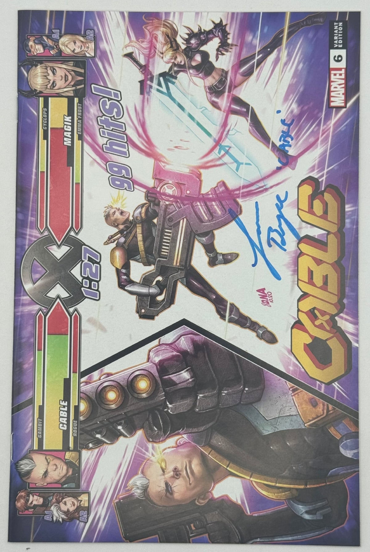 [Signed by Lawerence Bayne] Cable #6 Unknown Comics David Nakayama Exclusive Var Xos [IN STOCK]