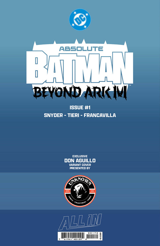 [FOIL] ABSOLUTE BATMAN BEYOND ARK M #1 DON AGUILLO EXCLUSIVE VIRGIN VAR (12/16/2026)