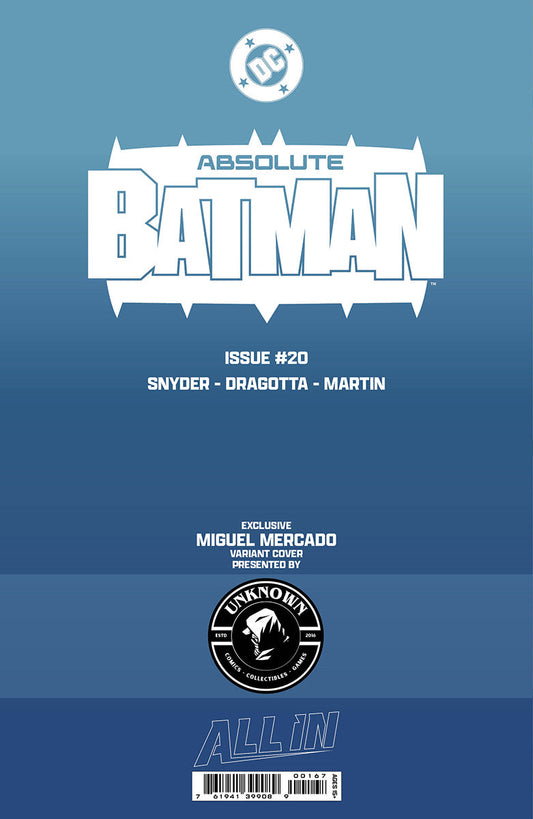ABSOLUTE BATMAN #20 MIGUEL MERCADO EXCLUSIVE VAR (05/13/2026)