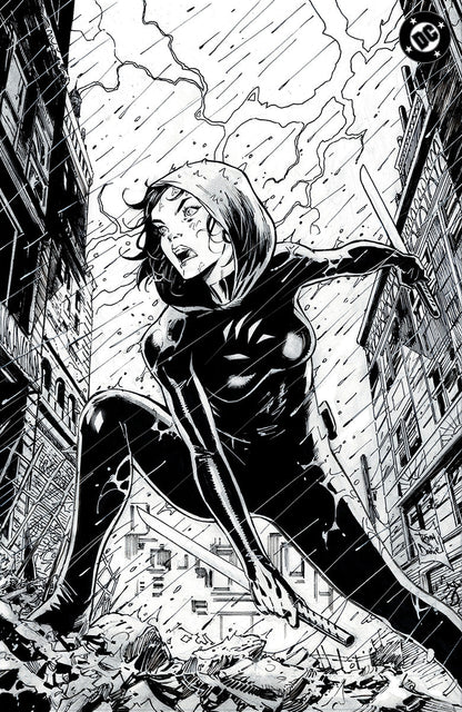 [BLACK & WHITE] ABSOLUTE CASSANDRA CAIN THE SHADOW'S HAND #1 (ONE SHOT) TONY DANIEL NYCC EXCLUSIVE VIRGIN VAR (10/28/2026)