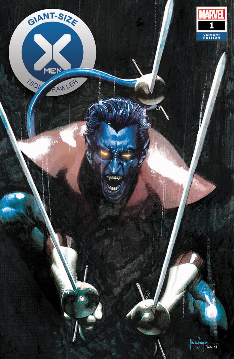 [Signed by Adrian Hough] GIANT SIZE X-MEN NIGHTCRAWLER #1 UNKNOWN COMICS MICO SUAYAN EXCLUSIVE VAR [IN STOCK]