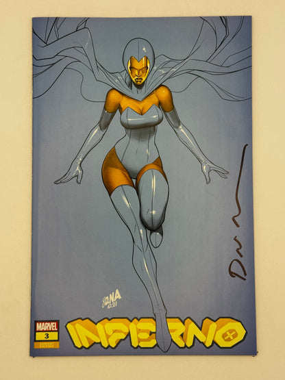 [Signed by David Nakayama] INFERNO #3 (OF 4) UNKNOWN COMICS DAVID NAKAYAMA EXCLUSIVE VAR