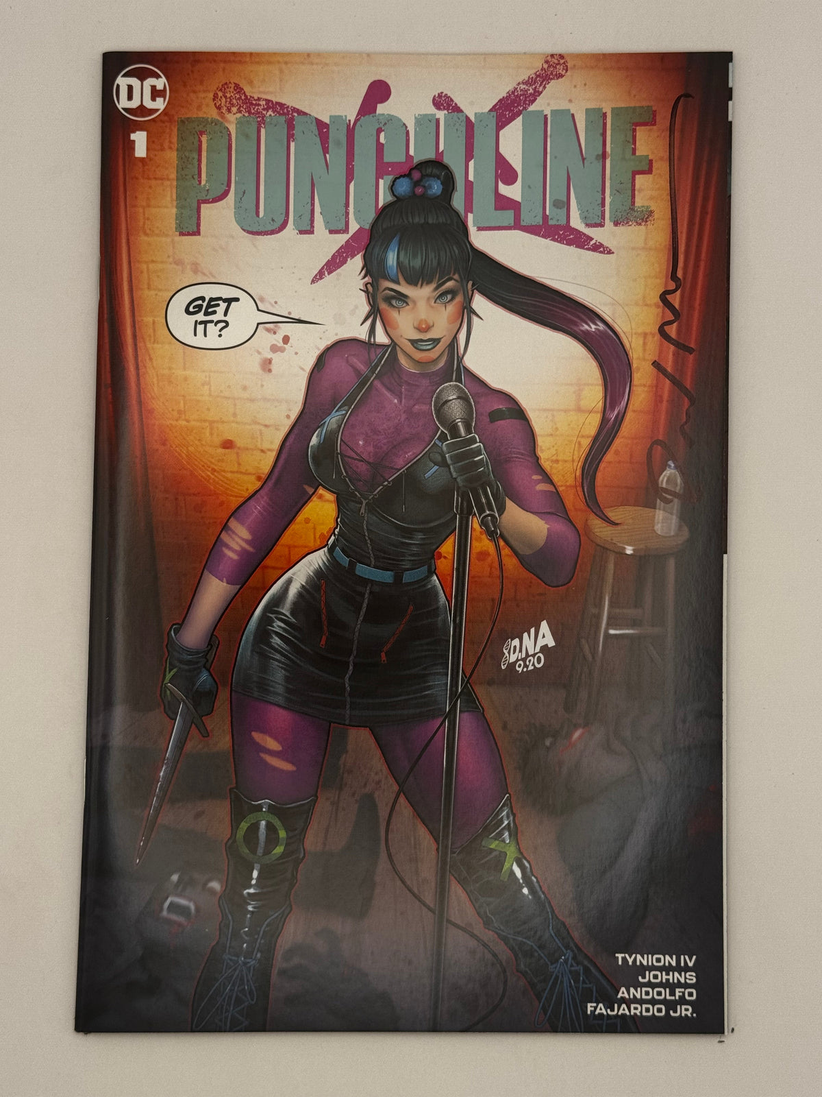 [Signed by David Nakayama] PUNCHLINE SPECIAL #1 (ONE SHOT) UNKNOWN COMICS DAVID NAKAYAMA EXCLUSIVE VAR (11/30/2022)