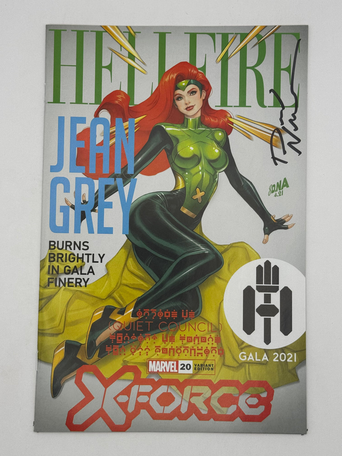 [Signed by David Nakayama] X-FORCE #20 UNKNOWN COMICS DAVID NAKAYAMA EXCLUSIVE VAR GALA