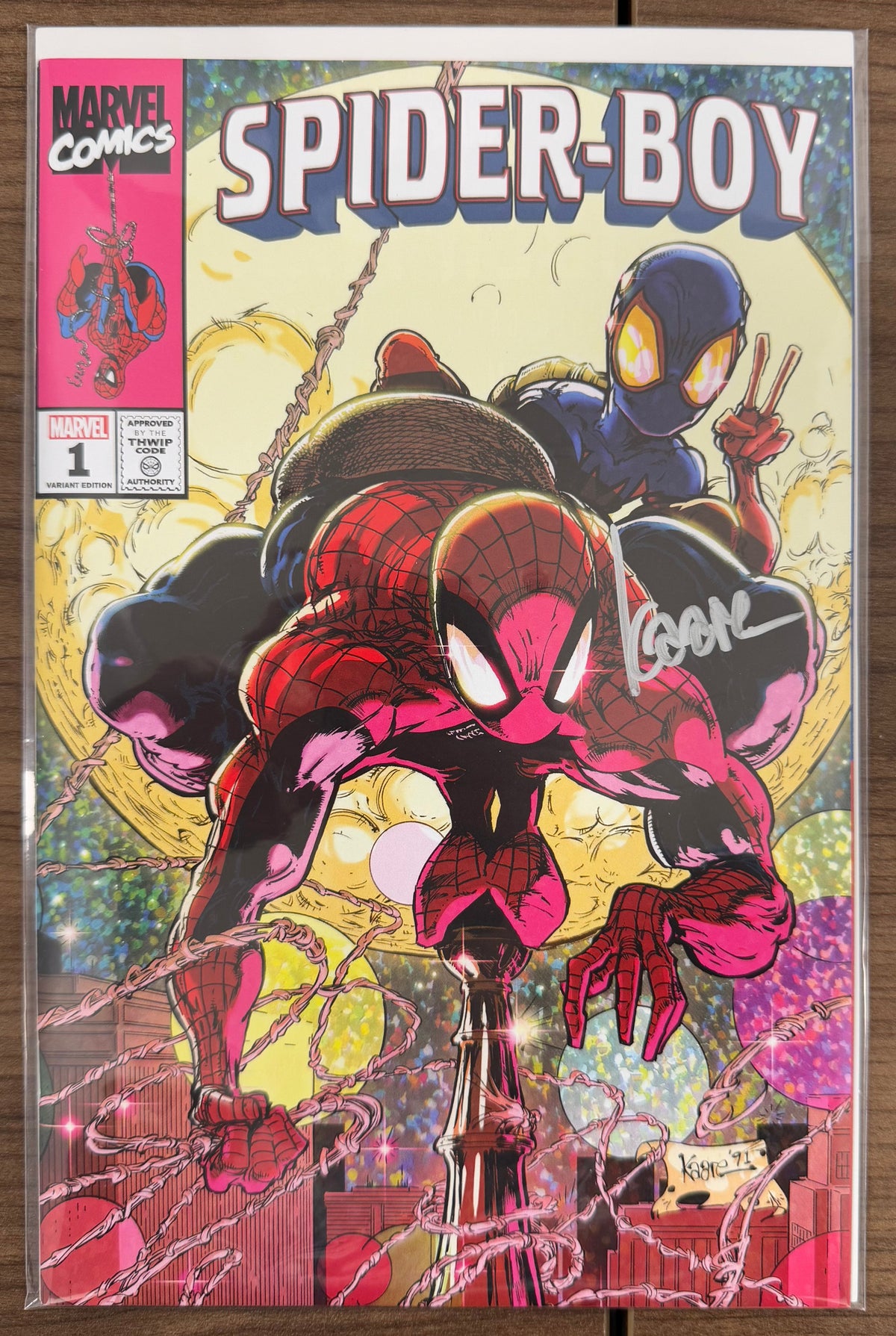 [Signed by Kaare Andrews] SPIDER-BOY #1 UNKNOWN COMICS KAARE ANDREWS EXCLUSIVE VAR [IN STOCK]