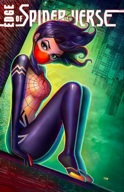 [Signed by Nathan Szerdy] EDGE OF SPIDER-VERSE #1 UNKNOWN COMICS NATHAN SZERDY EXCLUSIVE VAR [IN STOCK]