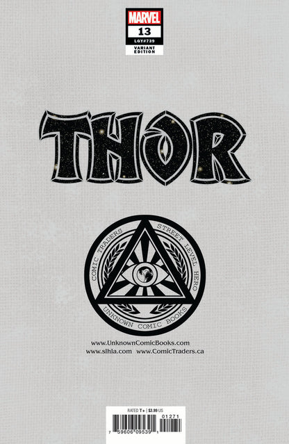 Thor #13 Unknown Comics Ernanda Souza Exclusive Virgin Var (03/17/2021)