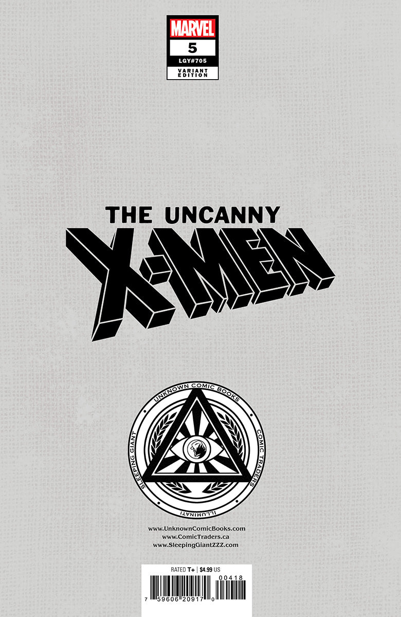 [Signed by Tyler Kirkham] UNCANNY X-MEN #5 Kirkham Unknown Tyler Kirkham Exclusive Var