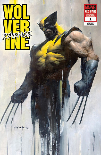 [Signed by Hickman] Wolverine: Revenge - Red Band #1 Unknown Comics Lee Exclusive Var Explicit Content [INST]