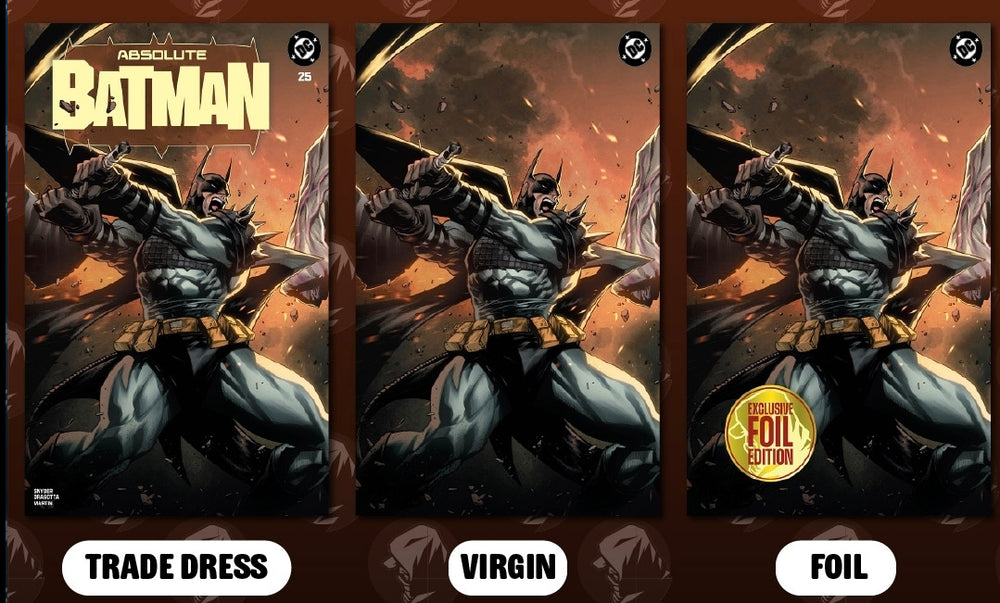 Absolute Batman #25 Segovia connecting CVR A