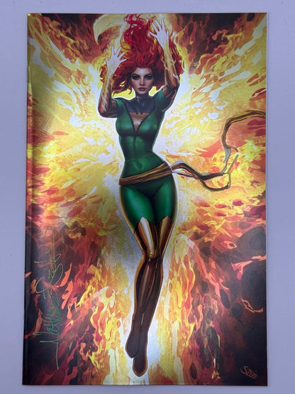 [Signed by Nathan Szerdy] [FOIL] PHOENIX #1 UNKNOWN COMICS NATHAN SZERDY VIRGIN EXCLUSIVE SDCC 2024 VAR [IN STOCK]