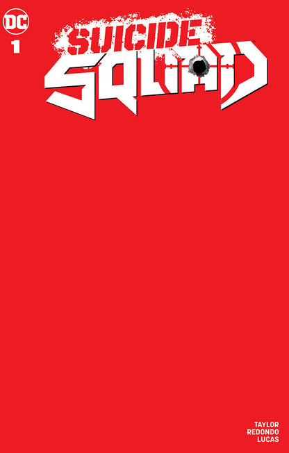 Suicide Squad #1 Unknown Comics Red Blank Exclusive Var (12/18/2019)