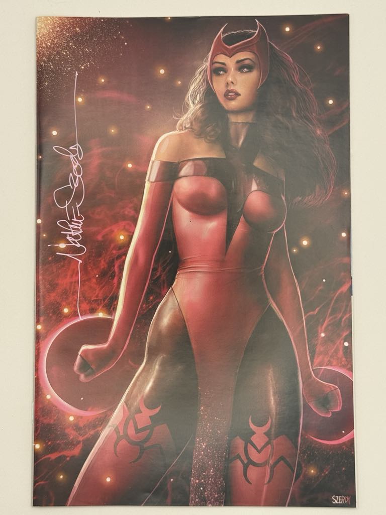 [Signed by Nathan Szerdy] AVENGERS #1 UNKNOWN COMICS NATHAN SZERDY EXCLUSIVE VIRGIN VAR [IN STOCK]