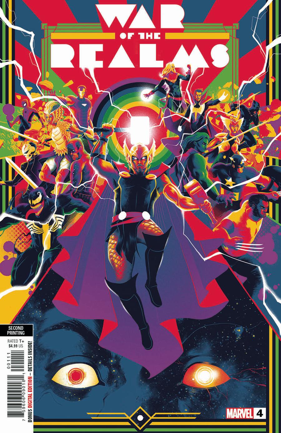 WAR OF REALMS #4 (OF 6) 2ND PTG DAUTERMAN VAR (07/17/2019)